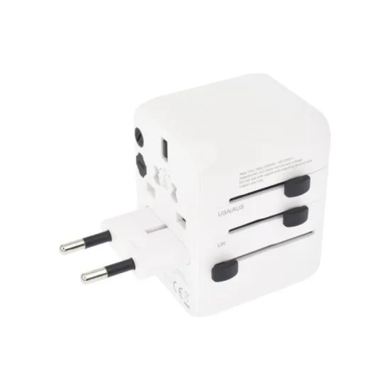 Dviced Universal travel adapter 28W - White